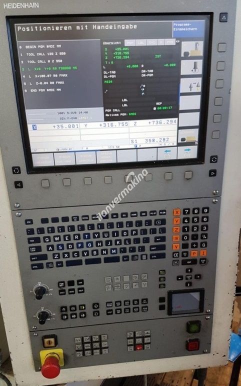 CNC Dik işleme Merkezi