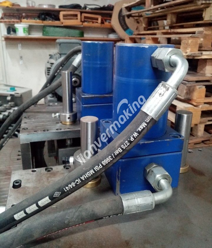 duble boru ucu form verme makinası