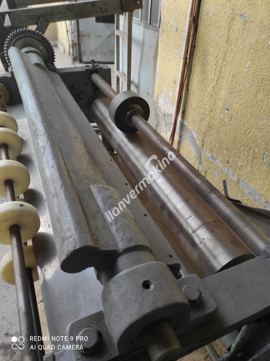 satılık non-woven tela ebatlama makinesi