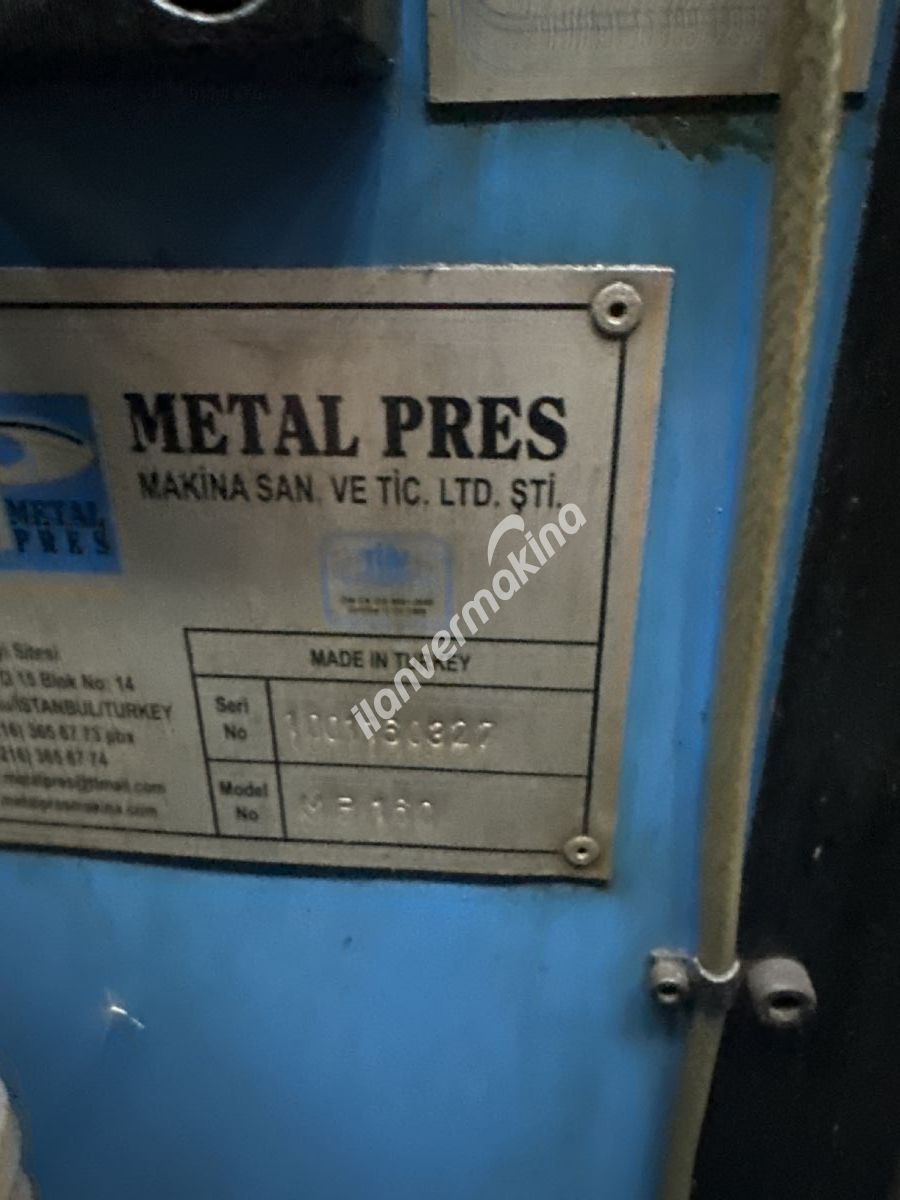 160 tonluk metal enjeksiyon 