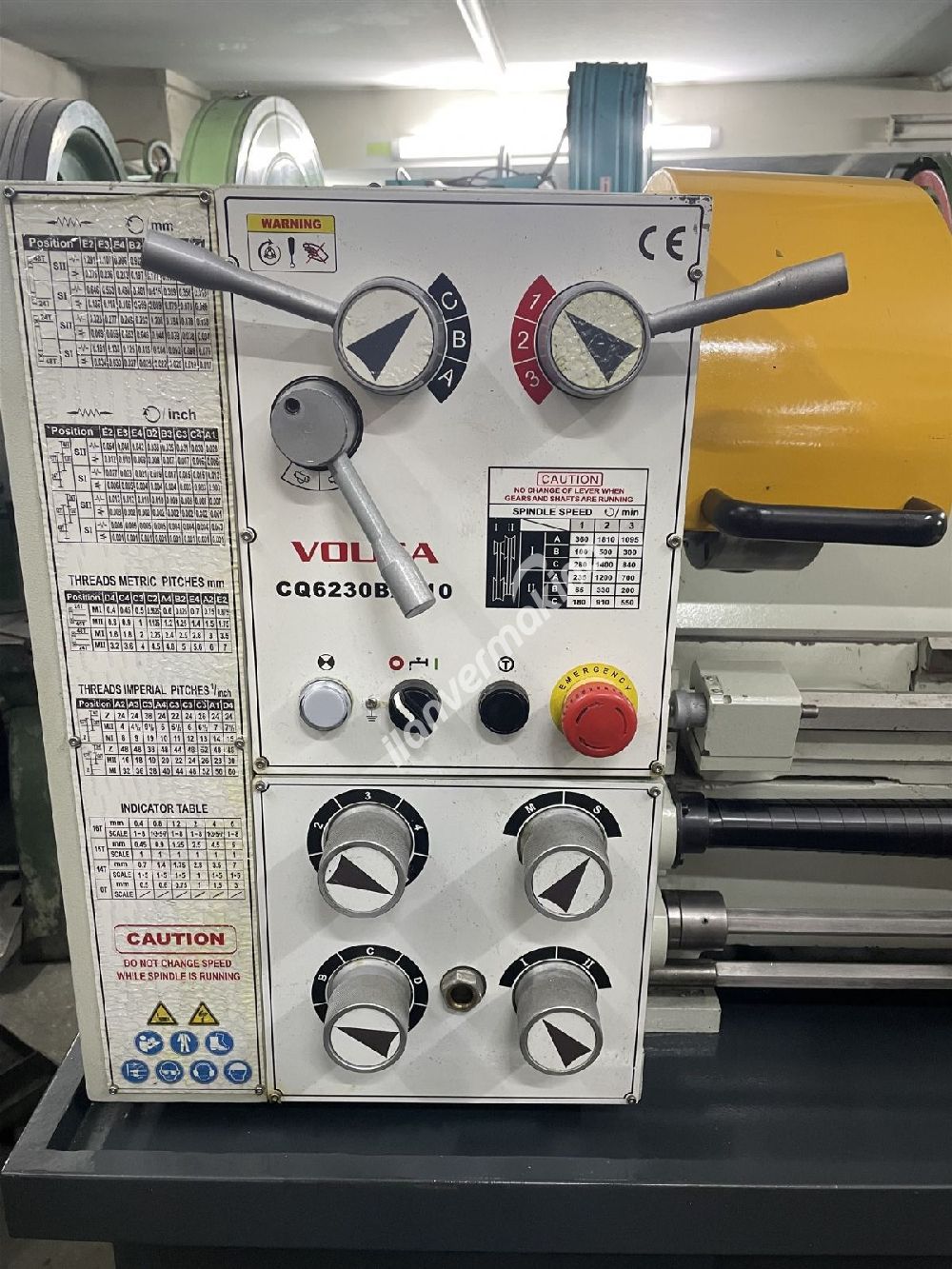 TORNA TEZGAHI 90 CM VOUGA SIFIR GİBİ