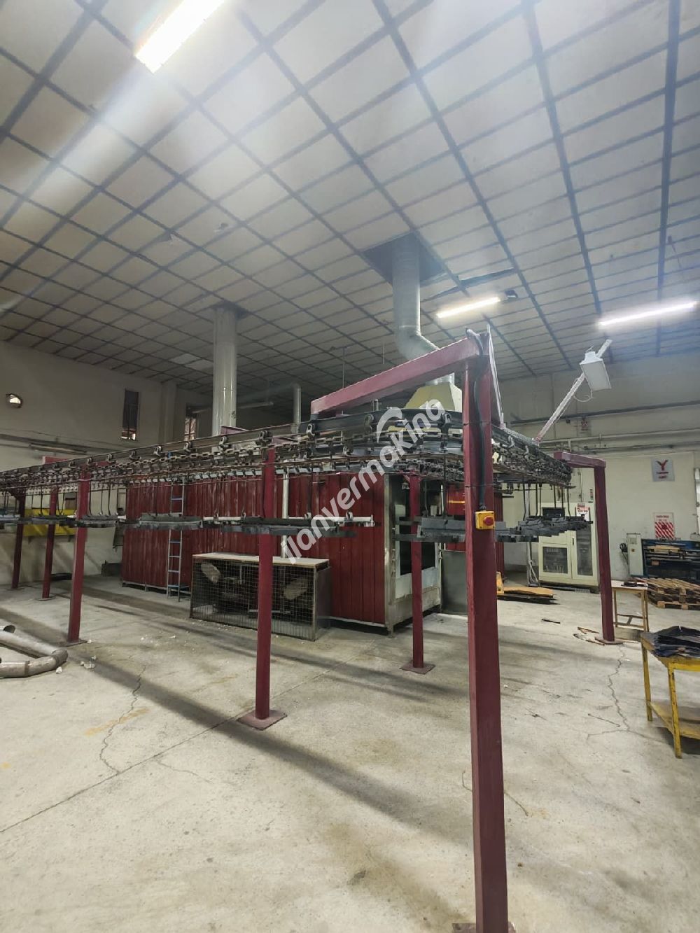 TOZ EMAYE KAPLAMA HATTI - (FIRIN + 2 ad. TOZ EMAYE KABİN)