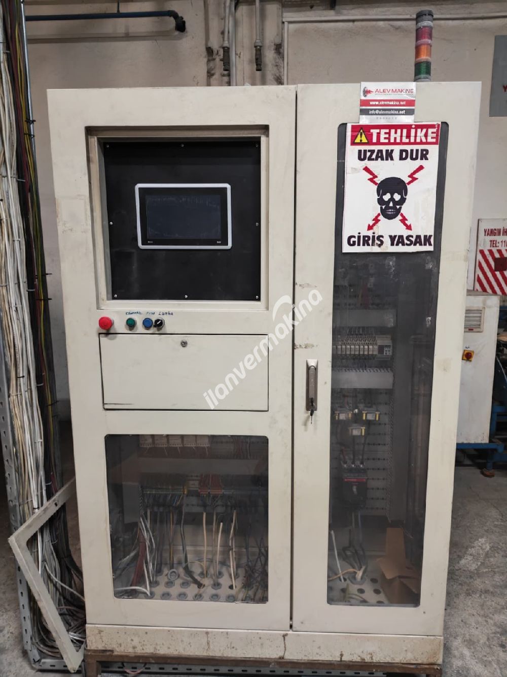 TOZ EMAYE KAPLAMA HATTI - (FIRIN + 2 ad. TOZ EMAYE KABİN)