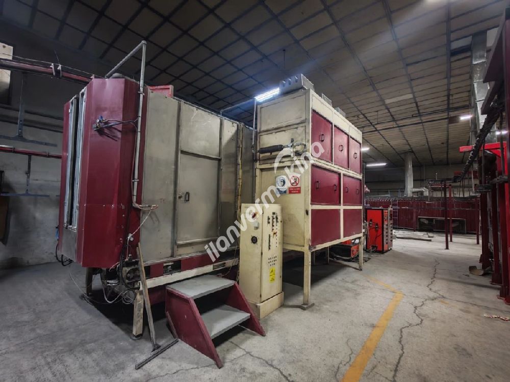 TOZ EMAYE KAPLAMA HATTI - (FIRIN + 2 ad. TOZ EMAYE KABİN)