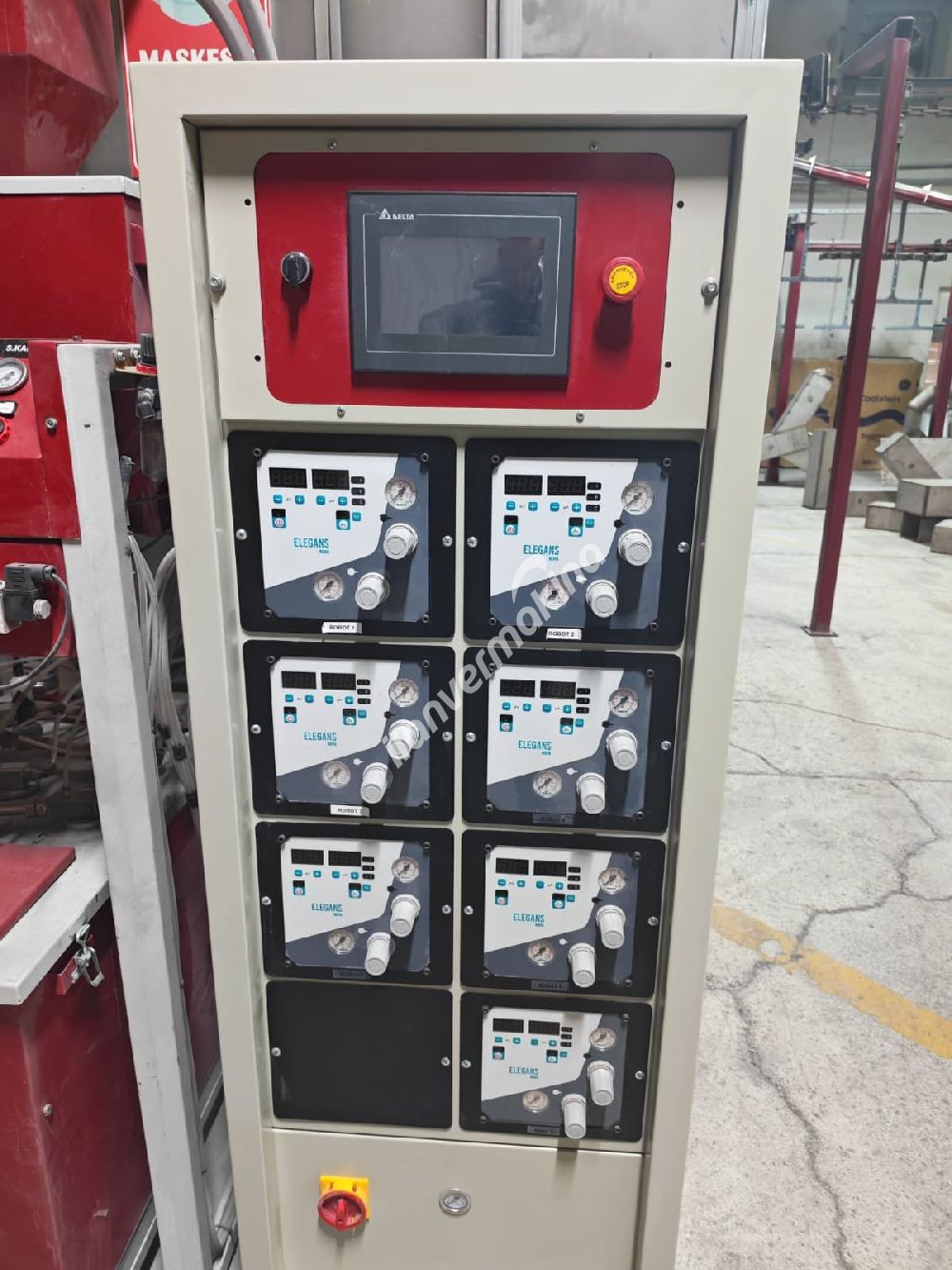 TOZ EMAYE KAPLAMA HATTI - (FIRIN + 2 ad. TOZ EMAYE KABİN)