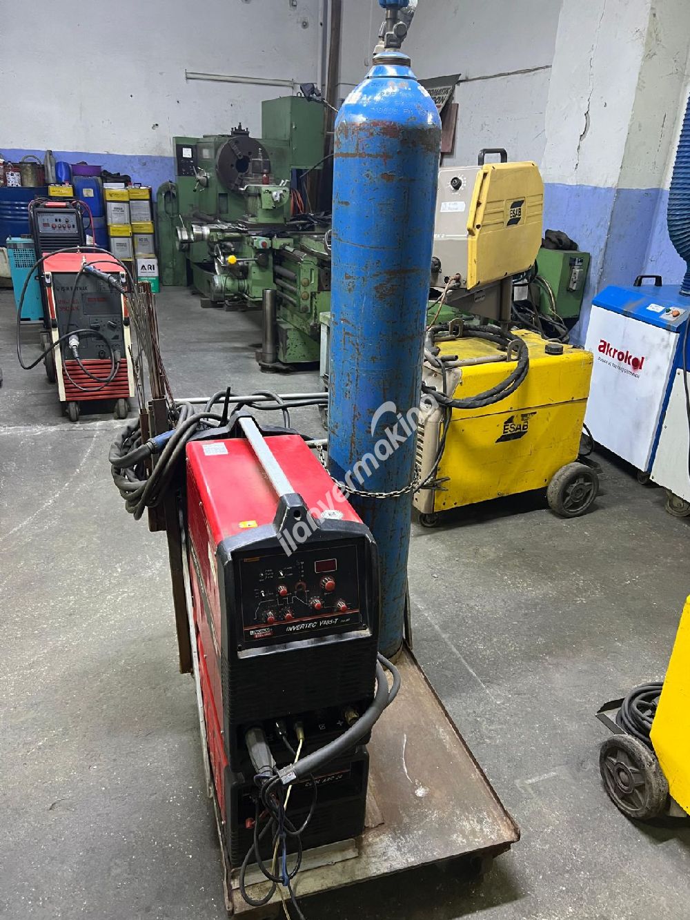 Lincoln Invertec V-405T Su Soğutmalı Argon Tig Kaynak
