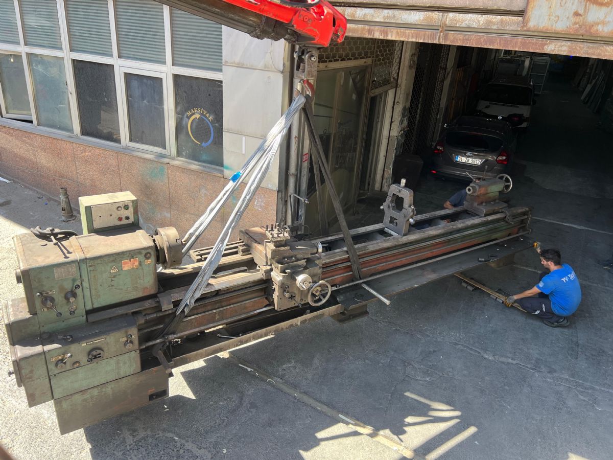 Sn63 - 4 Metre Tos Torna 630 Çap Konik Tertibatlı