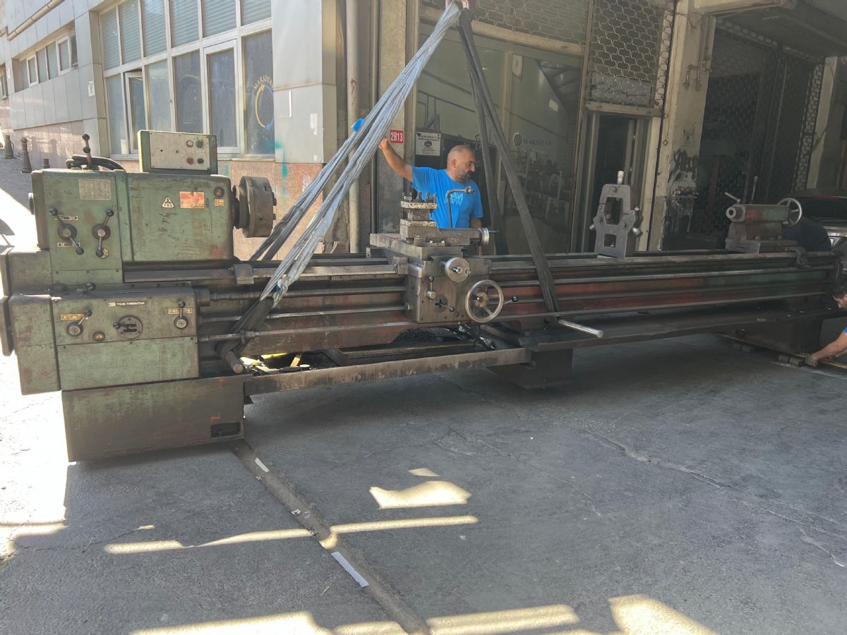 Sn63 - 4 Metre Tos Torna 630 Çap Konik Tertibatlı