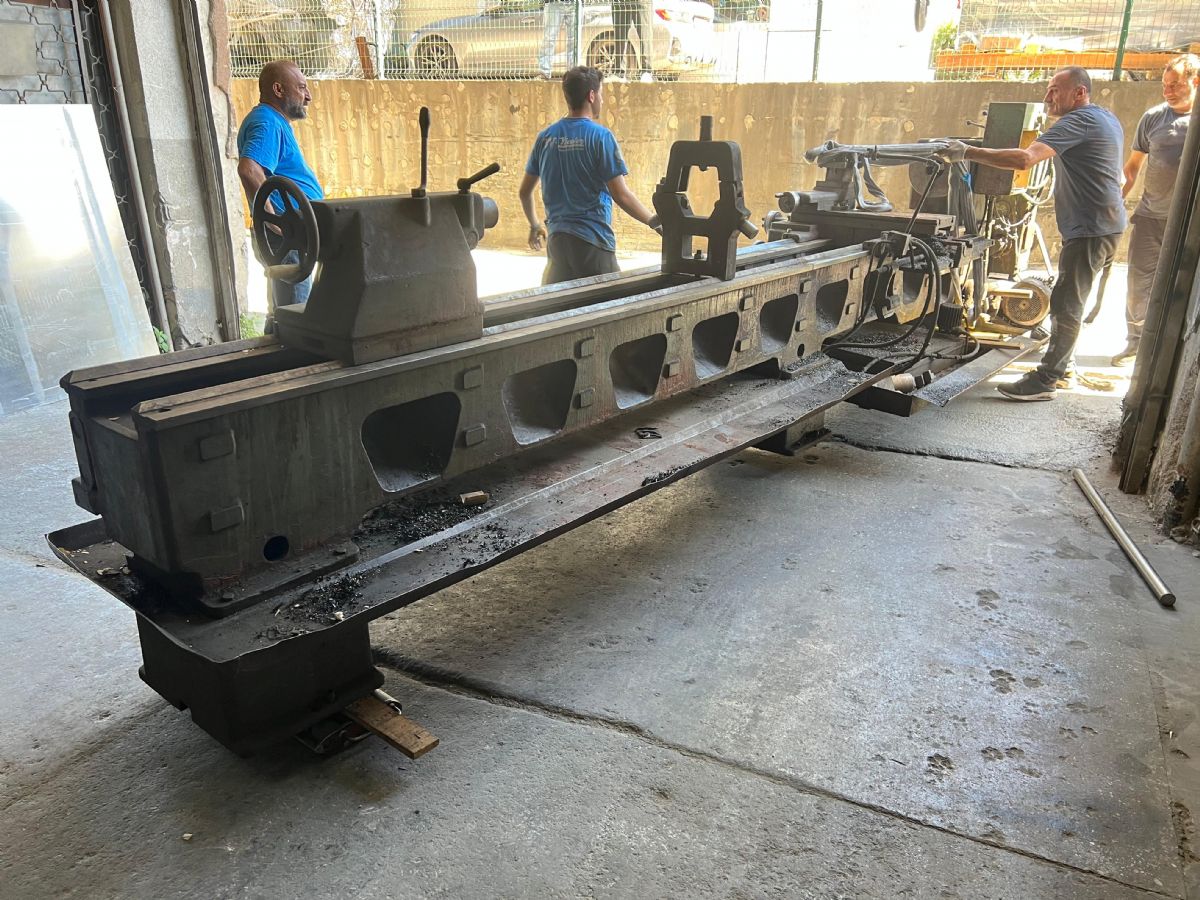 Sn63 - 4 Metre Tos Torna 630 Çap Konik Tertibatlı