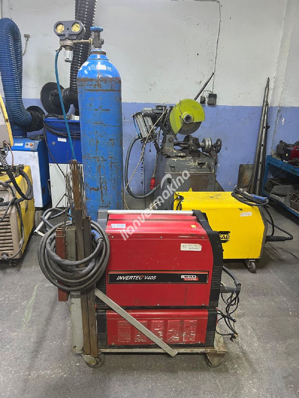 Lincoln Invertec V-405T Su Soğutmalı Argon Tig Kaynak