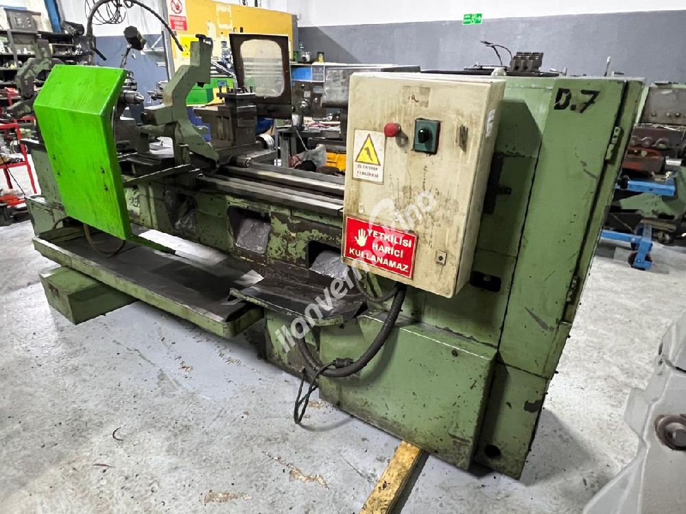 Zmm 660 Çap 2 Metre Bulgar Torna Tezgahı