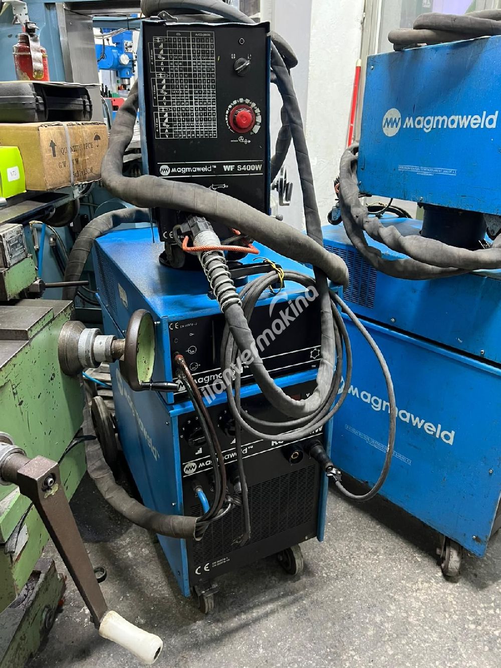 400 Amper Oerlikon Gazaltı Kaynak Su Soğutmalı Temiz