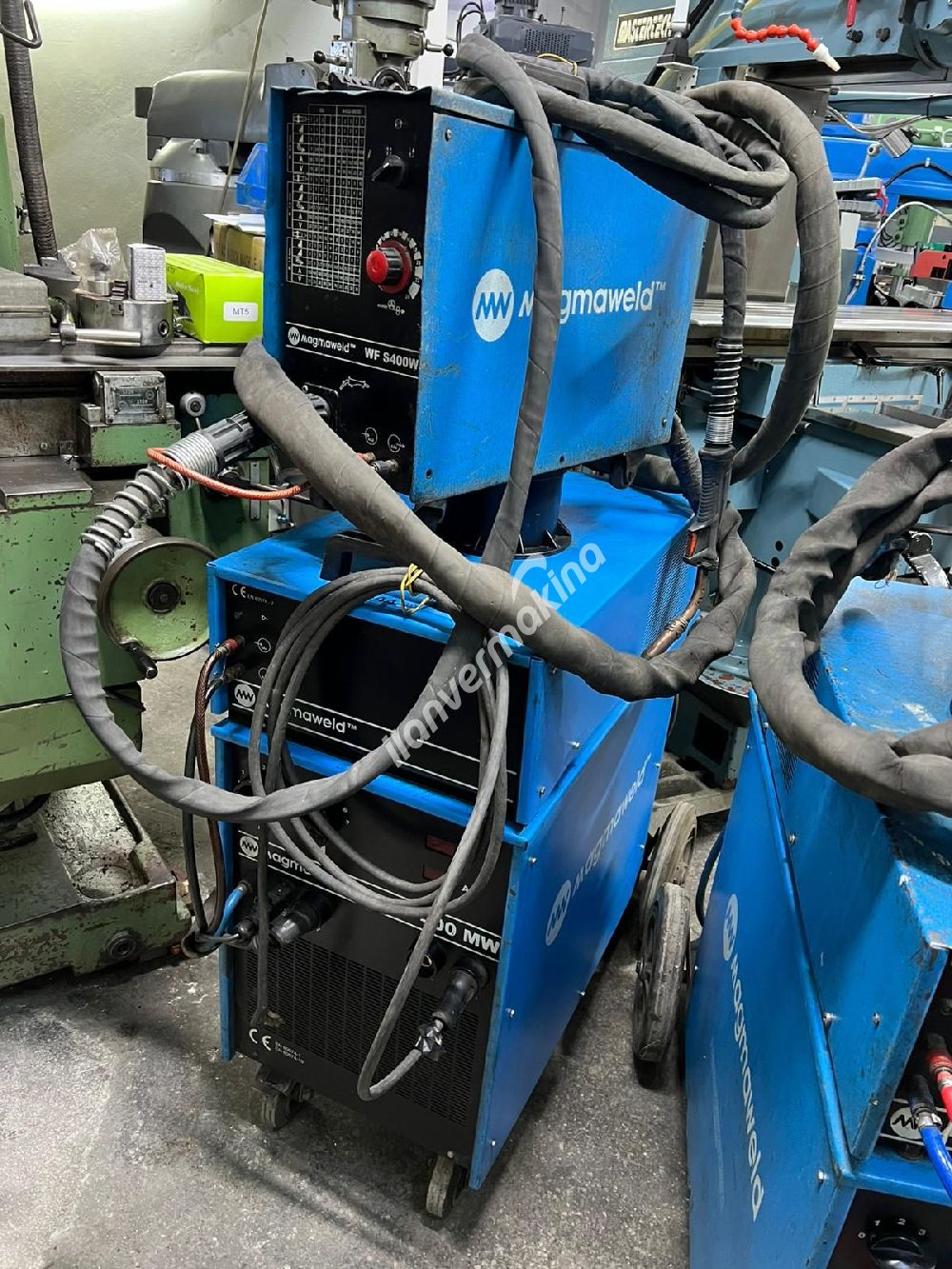 400 Amper Oerlikon Gazaltı Kaynak Su Soğutmalı Temiz