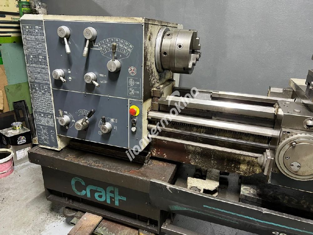 Dmtg Craft 500 Çap 1.5 Metre Torna Temiz Bakımlı Full Takım