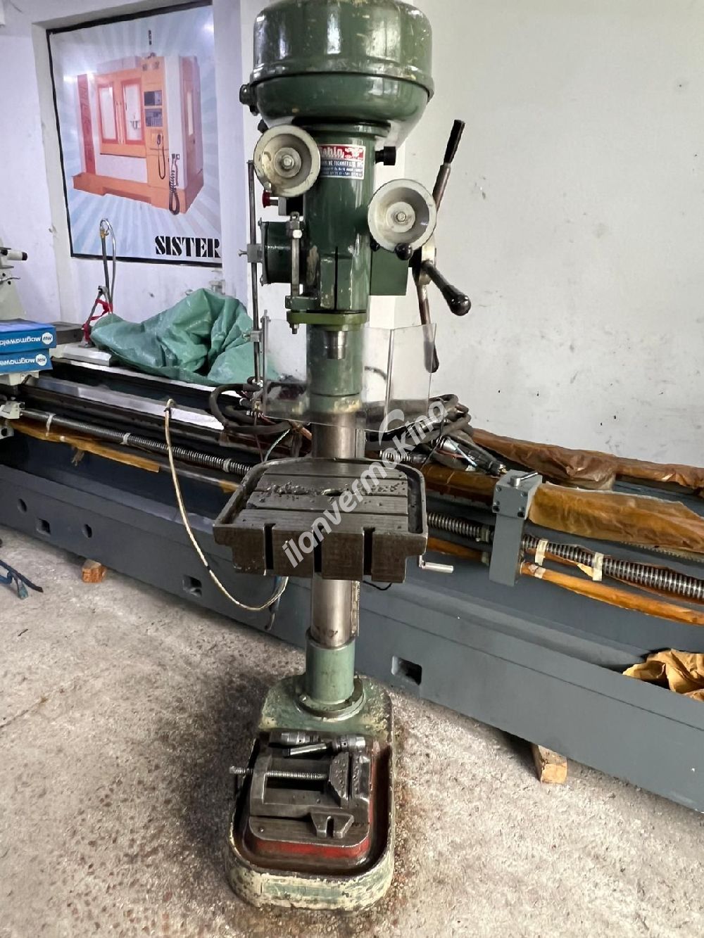 Şahin 32lik Kayışlı Sütunlu Matkap