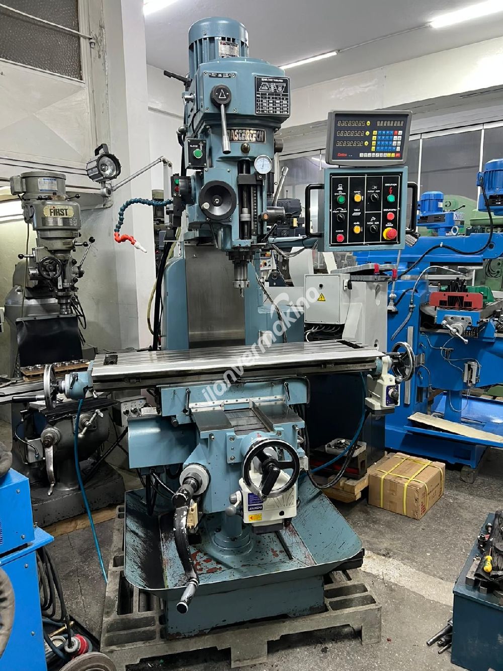 Gentiger Tip 5 Numara Kalıpçı Freze Dijitalli Full Takım Çok Temiz