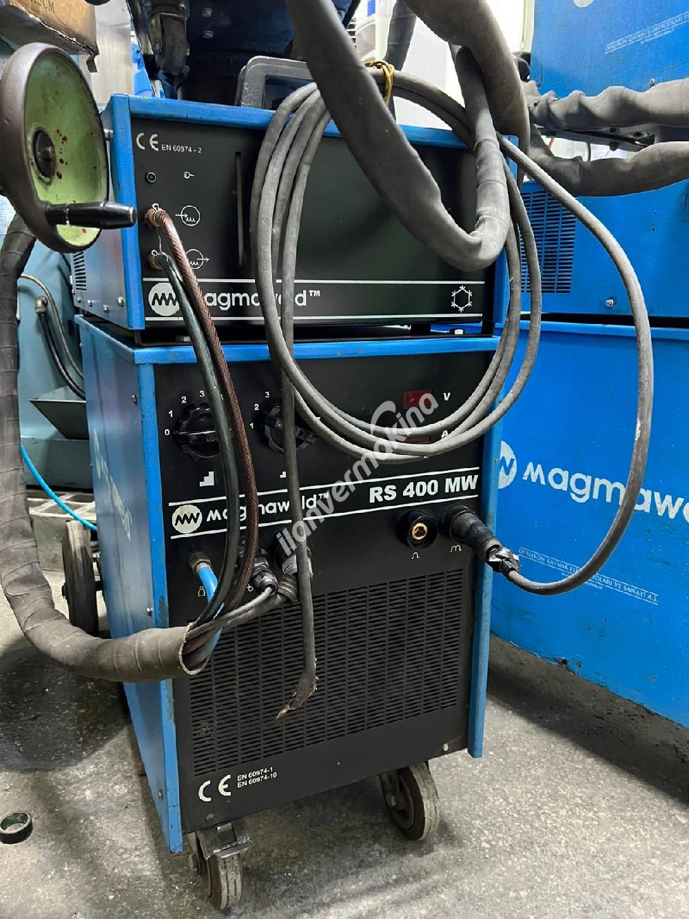 400 Amper Oerlikon Gazaltı Kaynak Su Soğutmalı Temiz