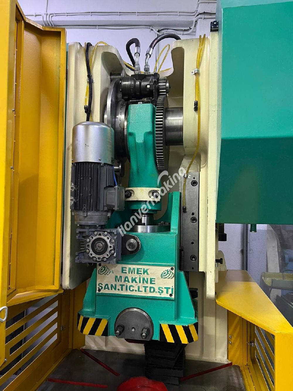 SIFIR - 100 Ton Hava Kavramalı Eksantrik Pres Otomatik Strok ve Koç Ayarlı