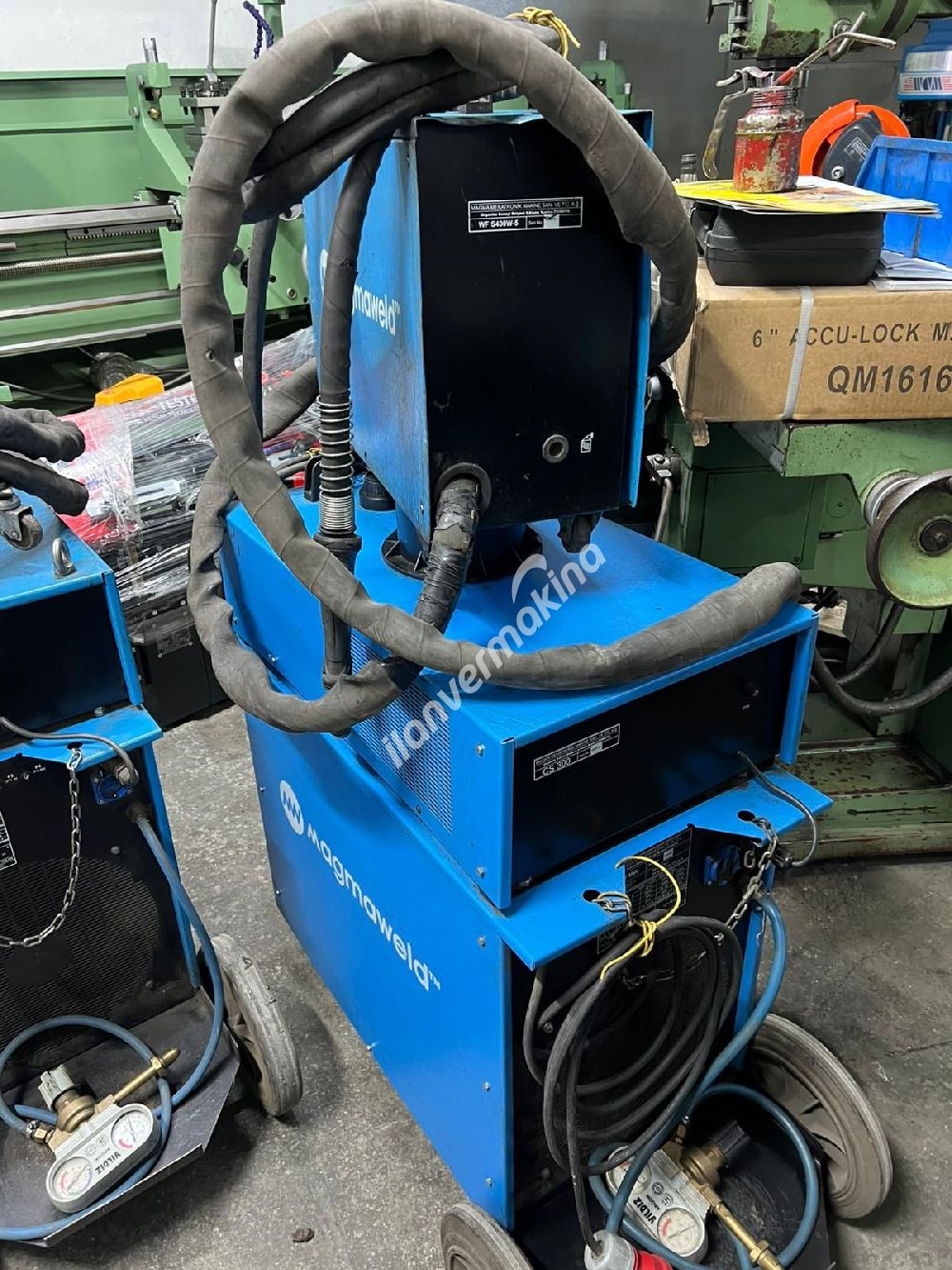 400 Amper Oerlikon Gazaltı Kaynak Su Soğutmalı Temiz