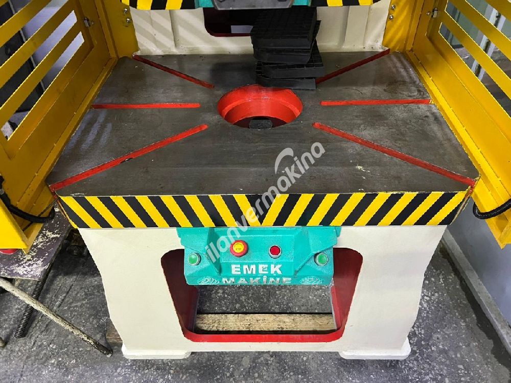 SIFIR - 100 Ton Hava Kavramalı Eksantrik Pres Otomatik Strok ve Koç Ayarlı