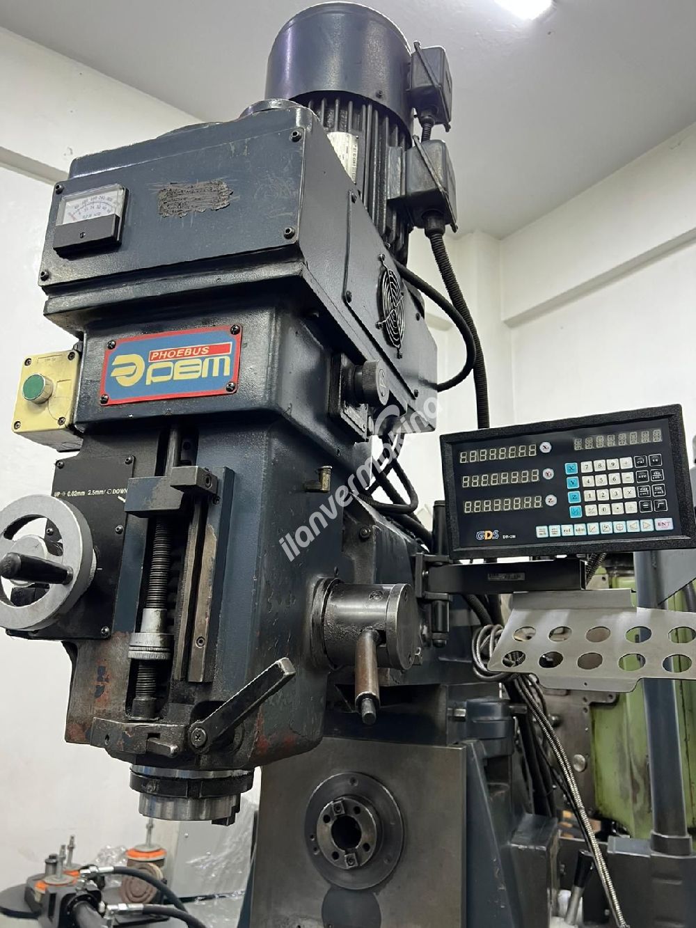 Tayvan Phoebus Gs500A 6 Numara Kalıpçı Freze Göbekten Milli