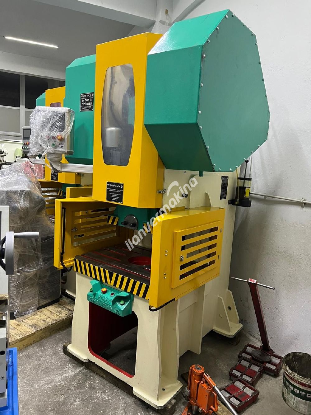 Emek 80 Ton Hava Kavramalı Eksantrik Pres YENİ FULL ÖZELLİKLİ