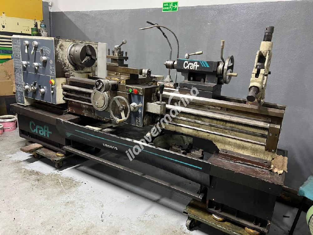 Dmtg Craft 500 Çap 1.5 Metre Torna Temiz Bakımlı Full Takım