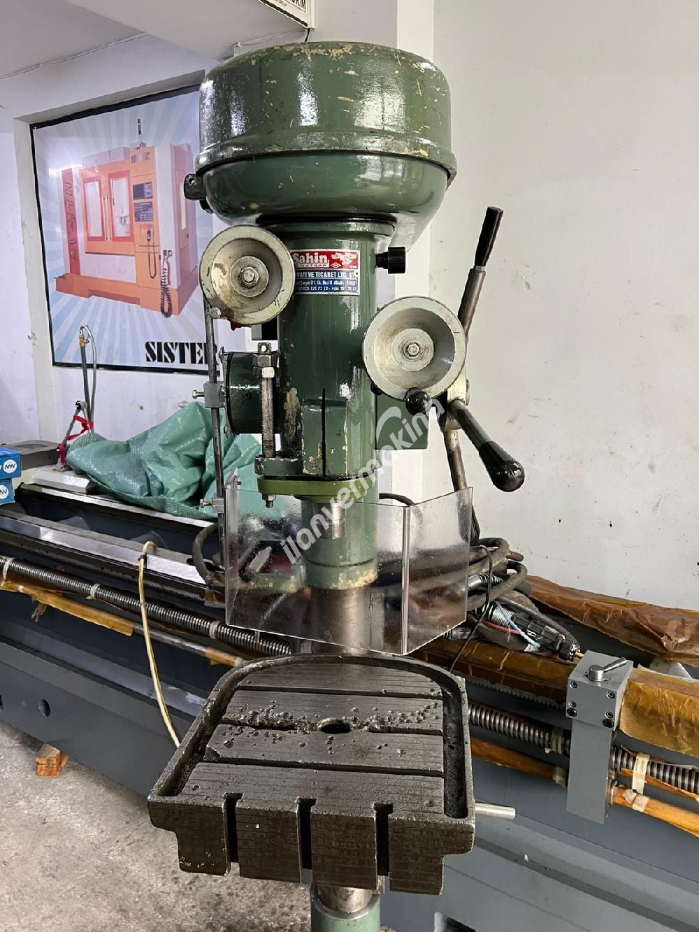 Şahin 32lik Kayışlı Sütunlu Matkap