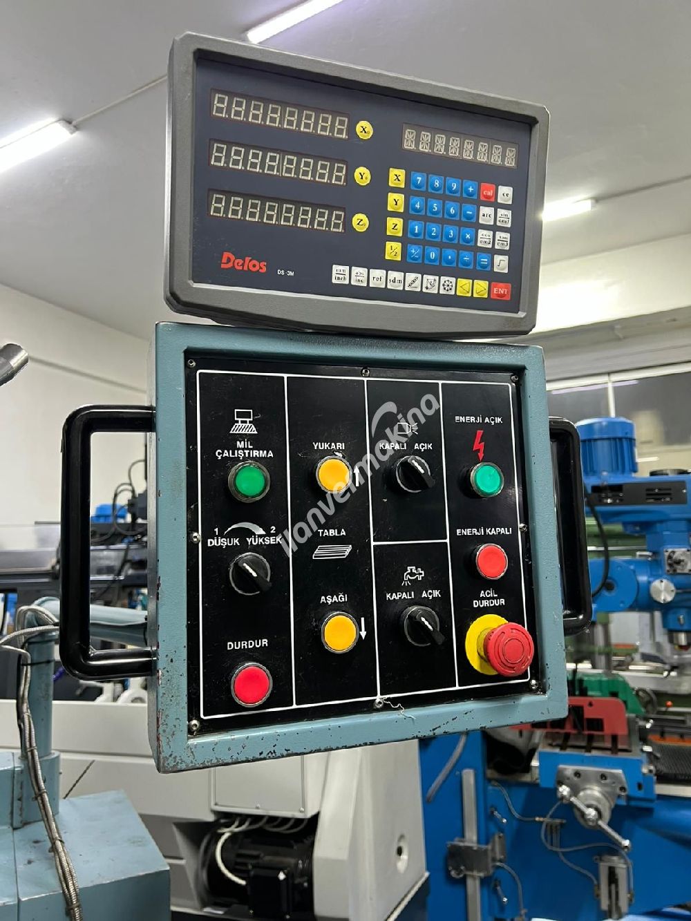 Gentiger Tip 5 Numara Kalıpçı Freze Dijitalli Full Takım Çok Temiz