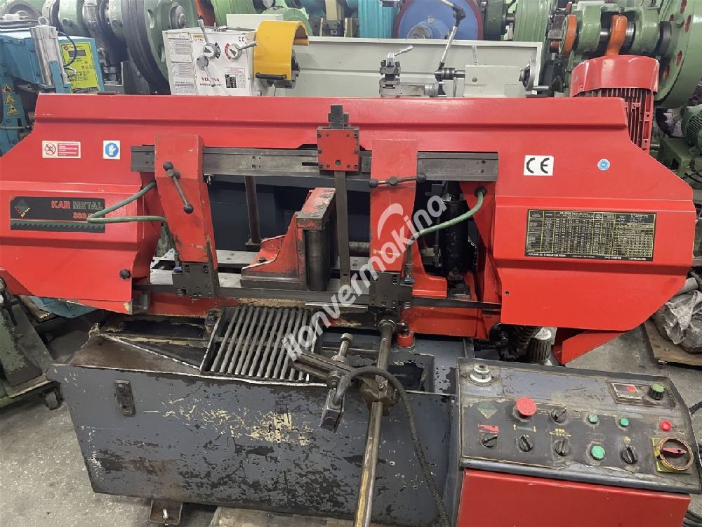 KARMETAL 350LİK TAM OTOMATİK ŞERİT TESTERE