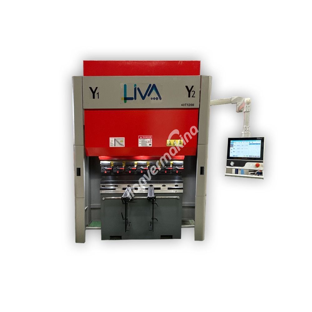 LİVA 1250x40 TON CNC SERVO ABKANT PRES-4 EKSEN