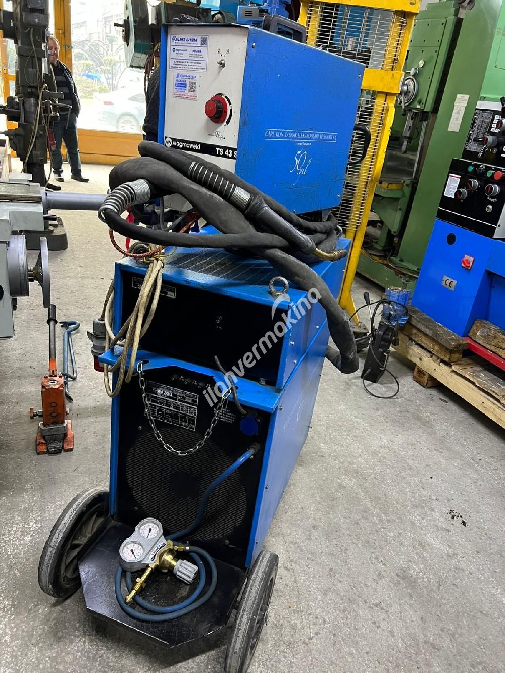 Oerlikon 350 Amper Sulu Gazaltı Kaynak TEMİZ