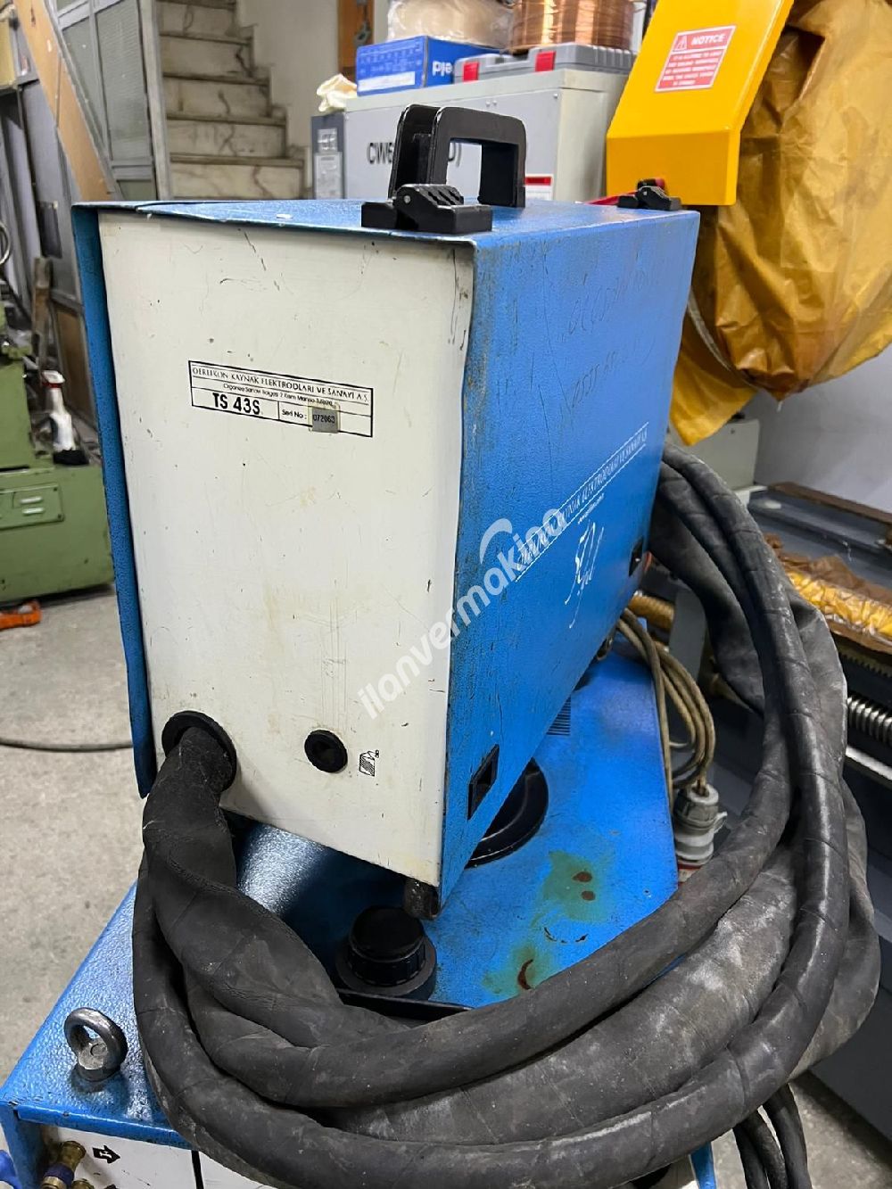 Oerlikon 350 Amper Sulu Gazaltı Kaynak TEMİZ