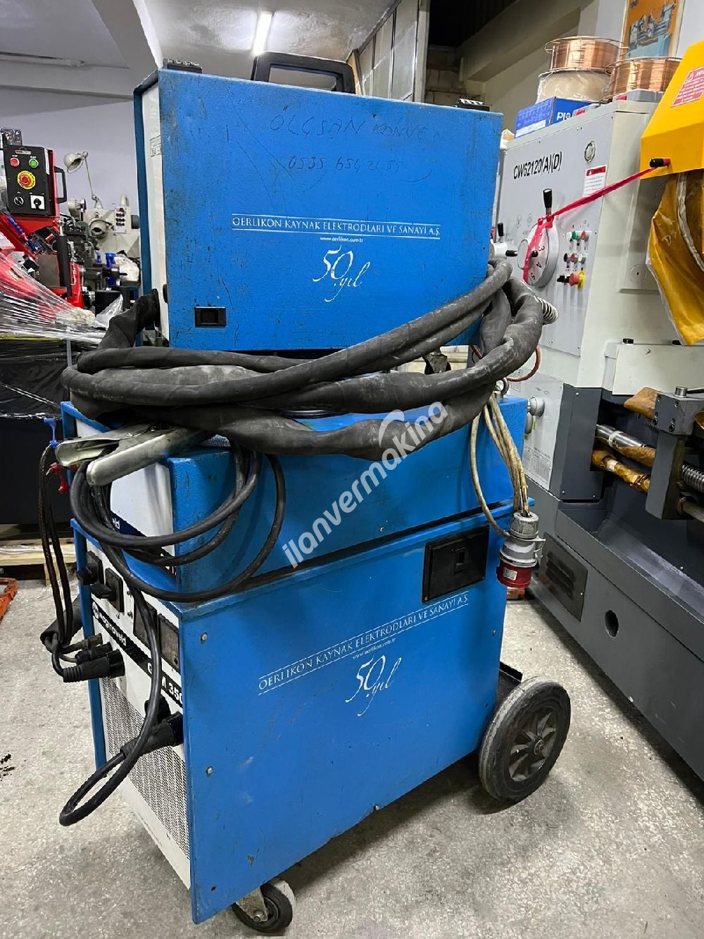 Oerlikon 350 Amper Sulu Gazaltı Kaynak TEMİZ