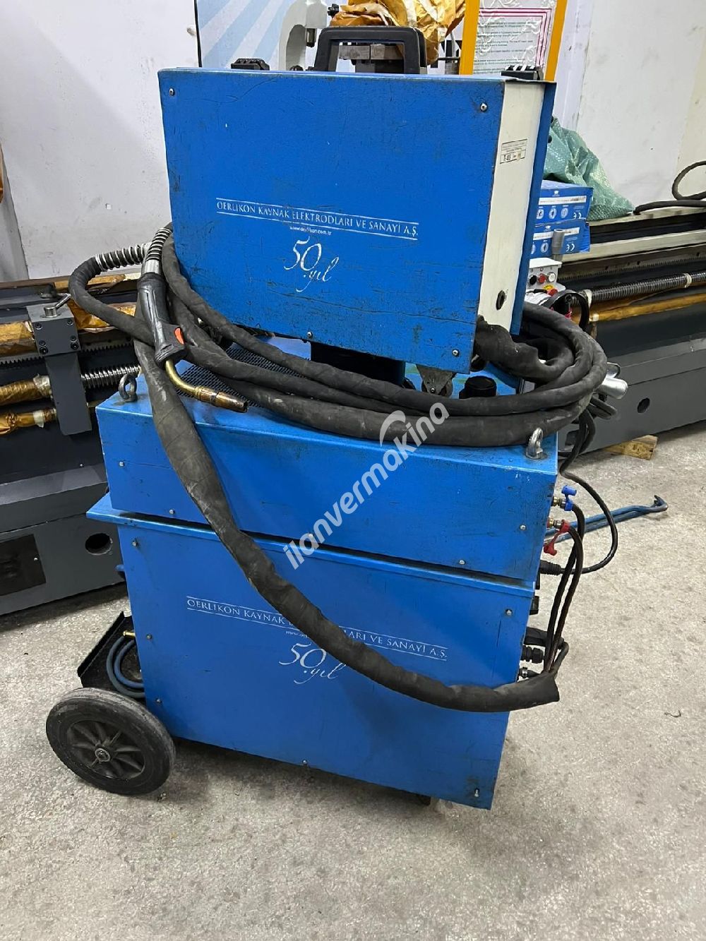 Oerlikon 350 Amper Sulu Gazaltı Kaynak TEMİZ