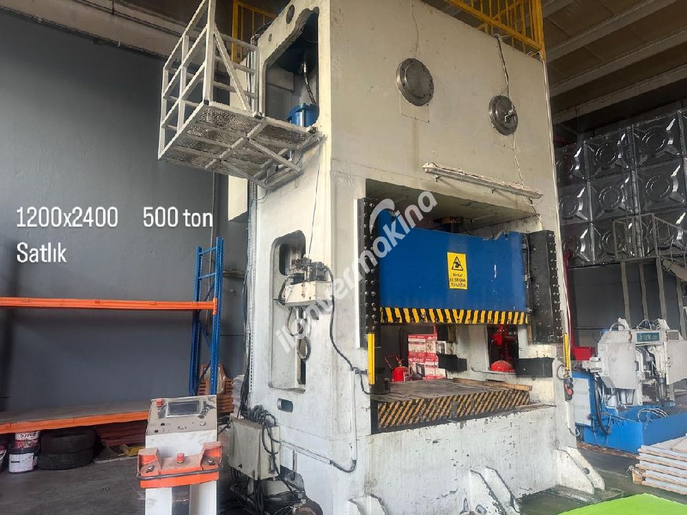 500 Ton Eksantrik Pres Mumak Marka 2007 Model 