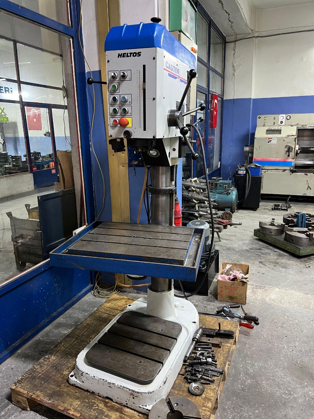 40lık Heltos Şanzımanlı Matkap Çok Temiz