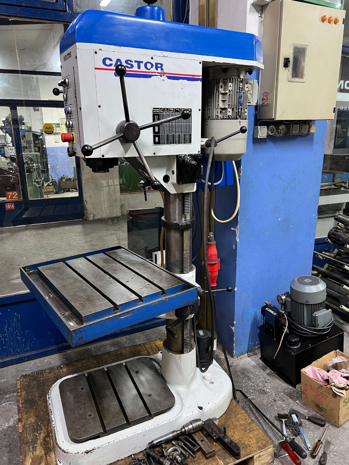 40lık Heltos Şanzımanlı Matkap Çok Temiz