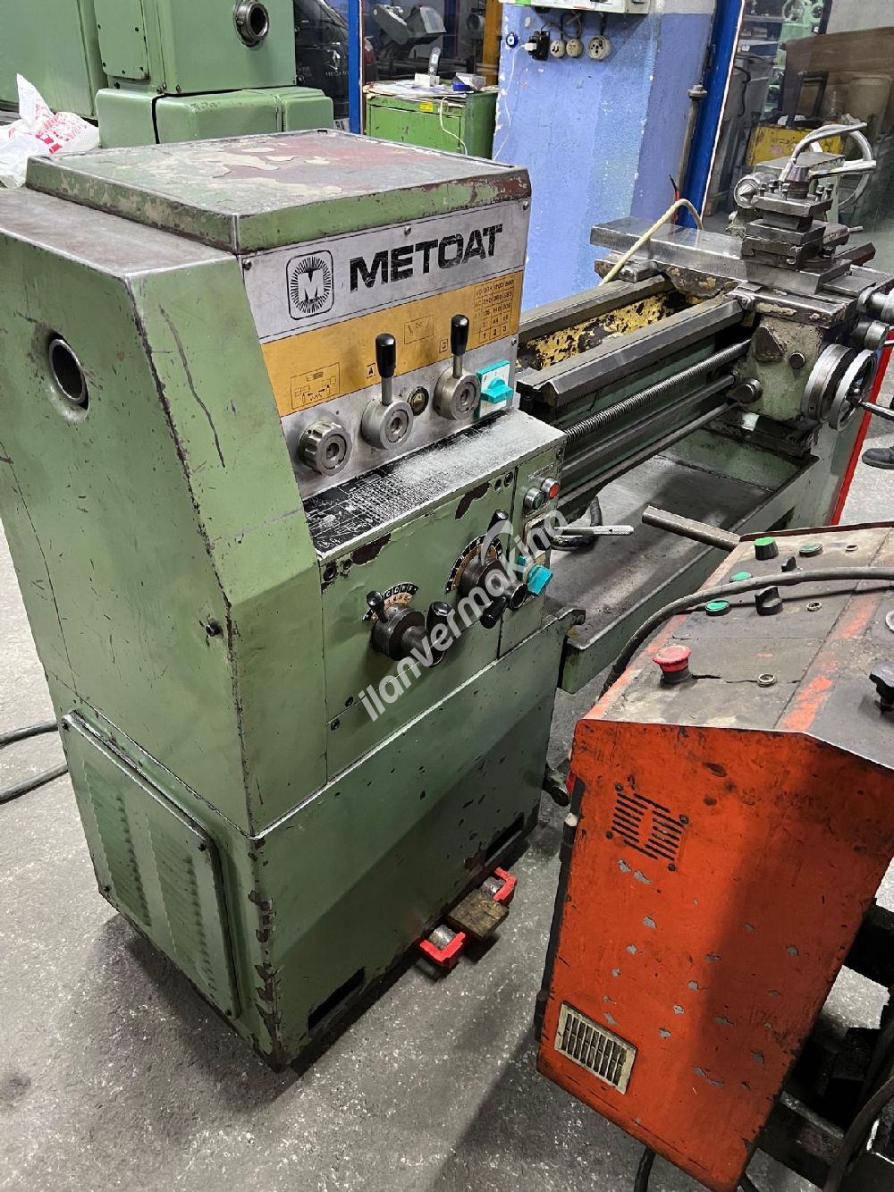 Metoat 500 Çap 1 Metre Torna Tezgahı