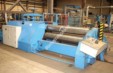 3 Silindirli Sac Bükme Makinesi