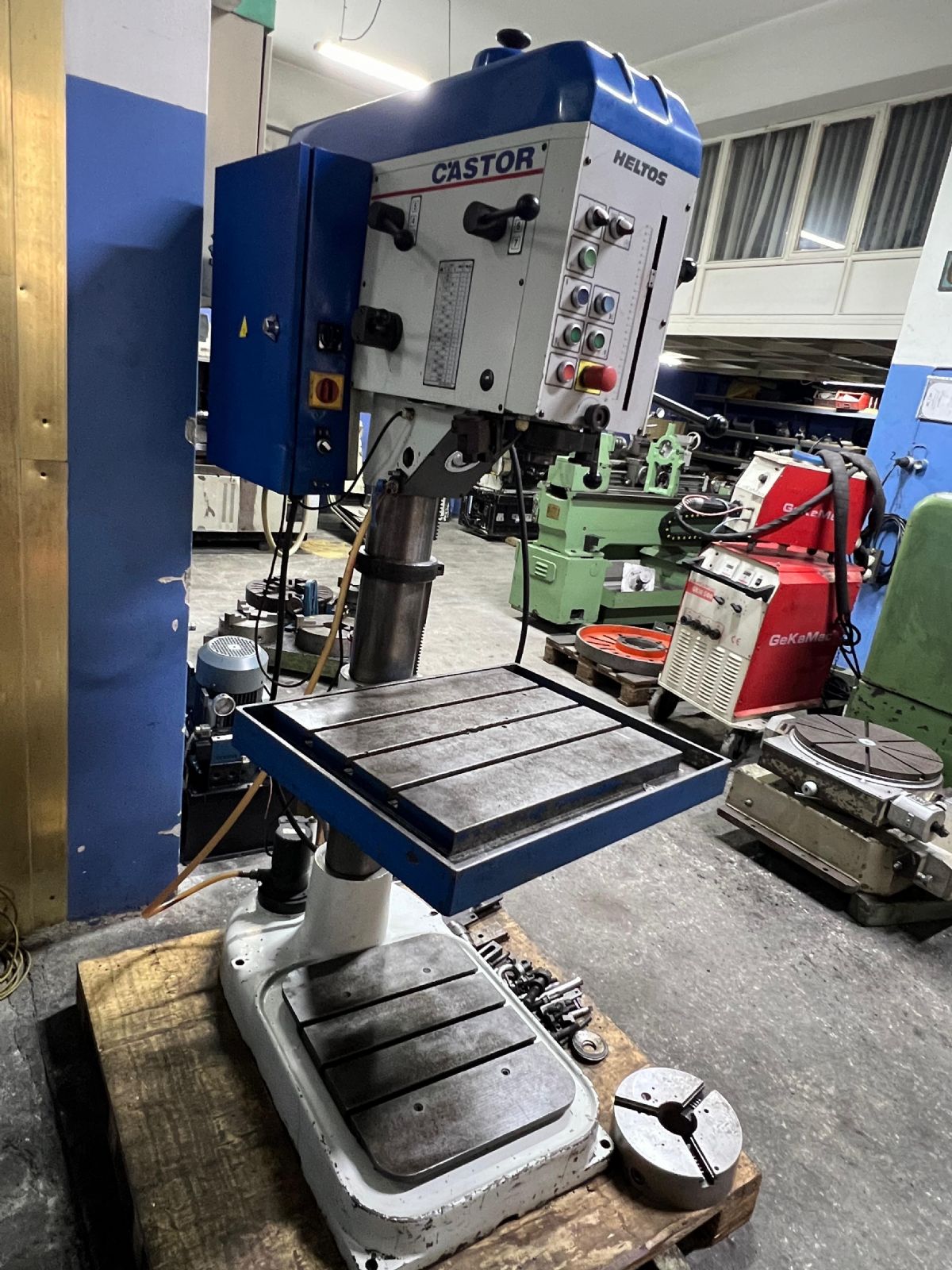 40lık Heltos Şanzımanlı Matkap Çok Temiz