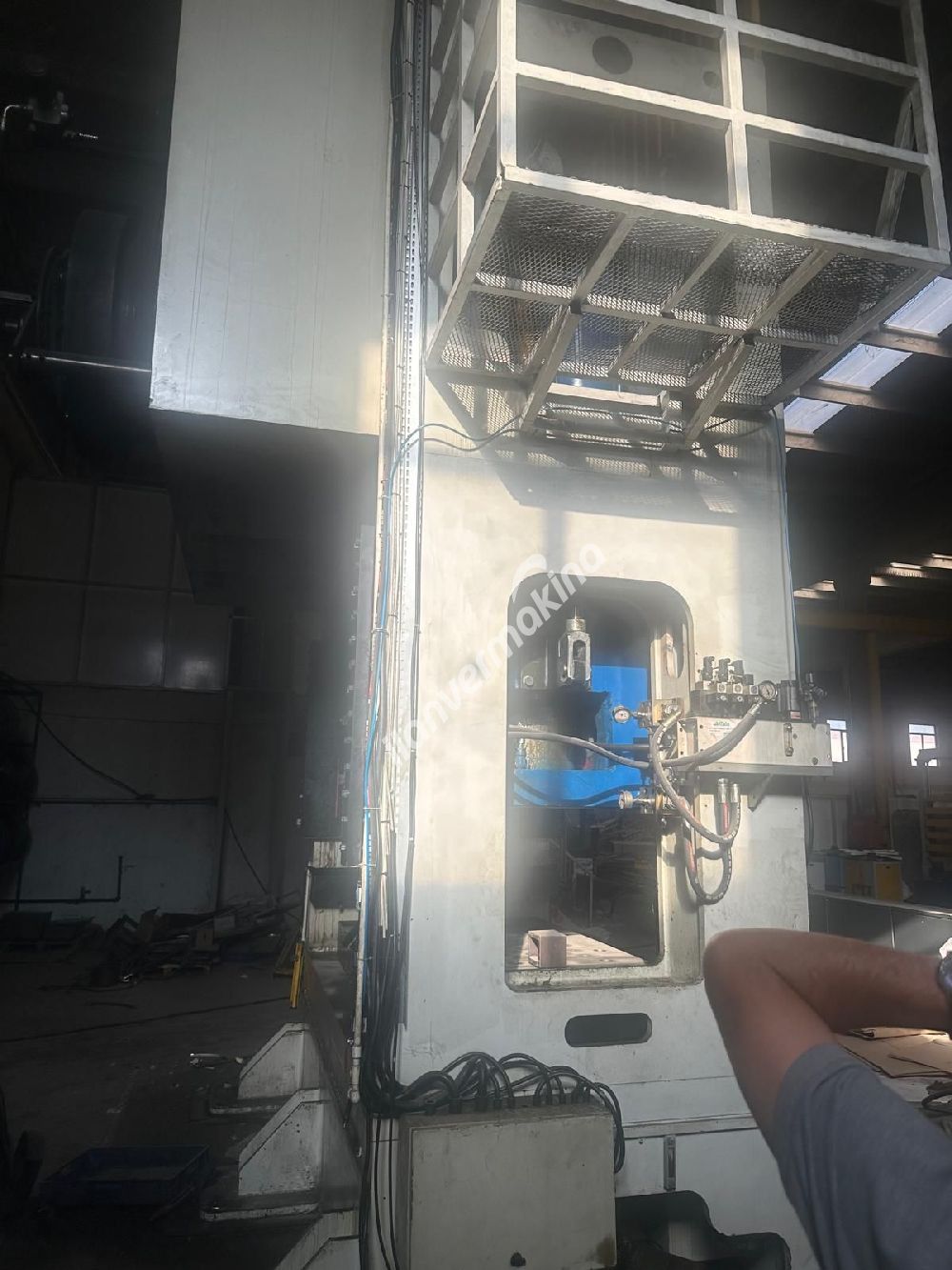 500 Ton Eksantrik Pres Mumak Marka 2007 Model 