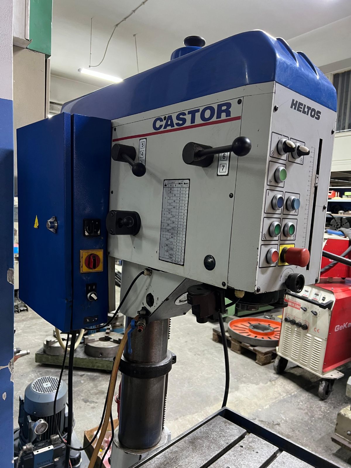 40lık Heltos Şanzımanlı Matkap Çok Temiz