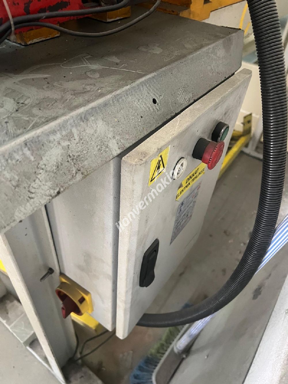 2 İnç 4 İnç Boru Diş Açma Makinesi Proter Özel Yapım