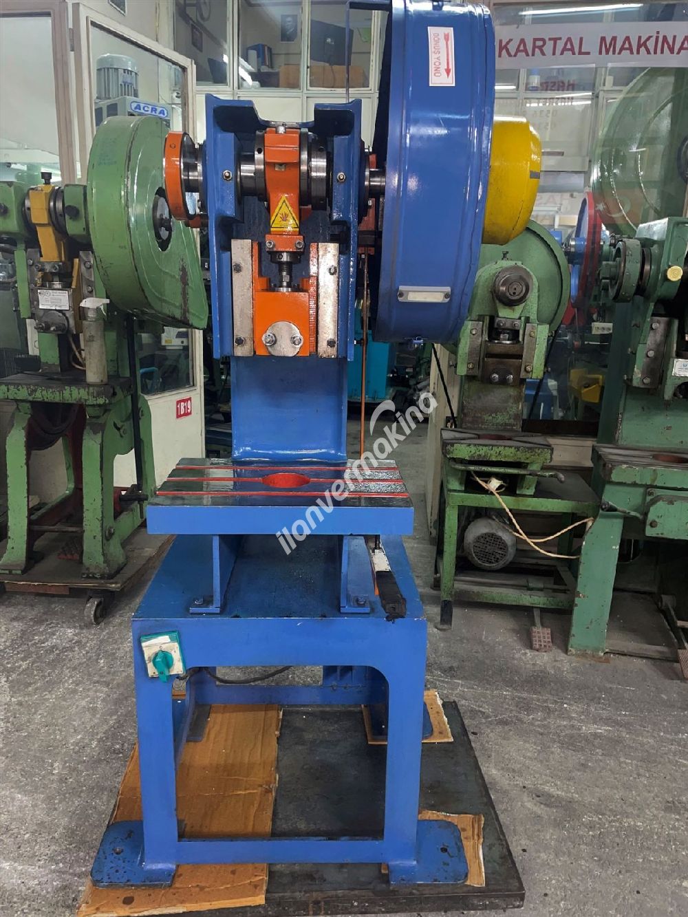 5 TONLUK EKSANTRİK PRES ÇELİK GÖVDE