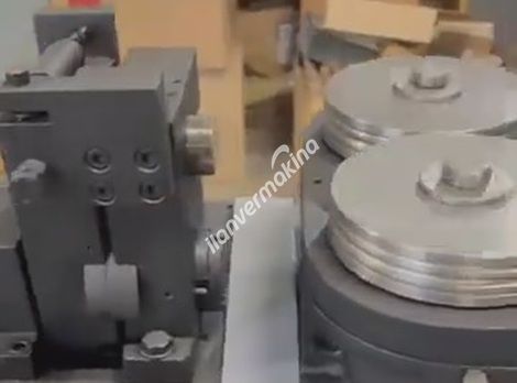 Tel Dogrultma ve Boy Kesme Makinası