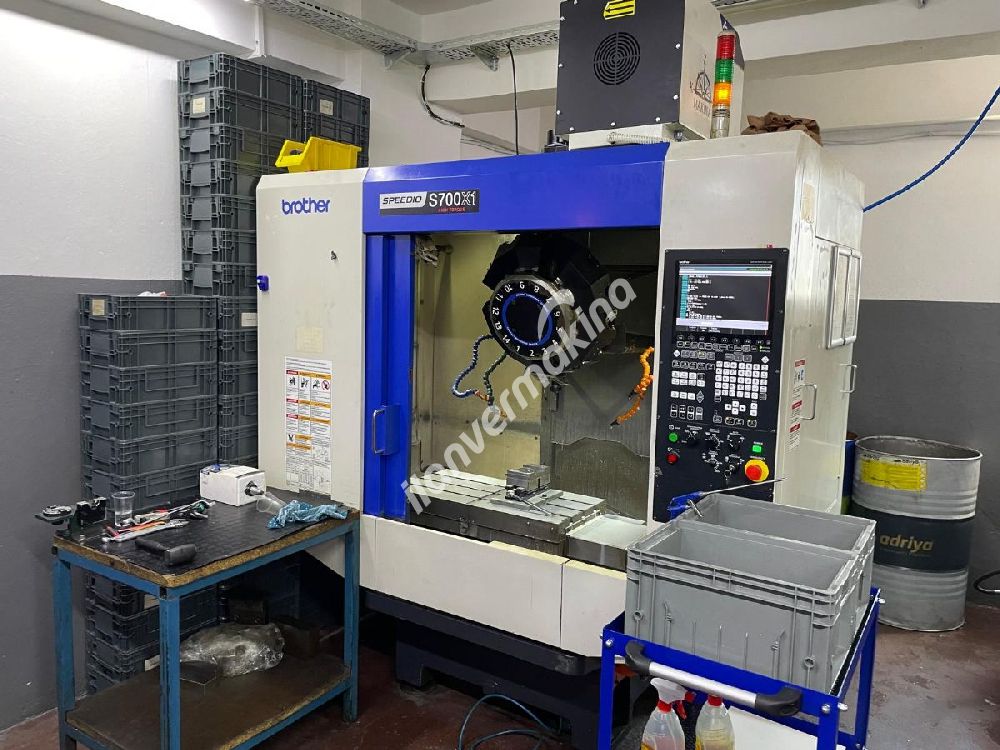 BROTHER S700X1 16.000 RPM 14 TAKIM MAGAZİN 4 EKSEN