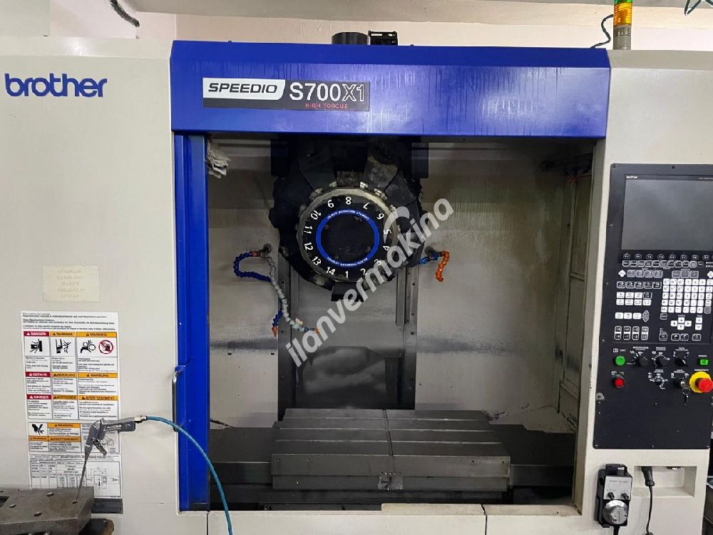 BROTHER S700X1 16.000 RPM 14 TAKIM MAGAZİN 4 EKSEN