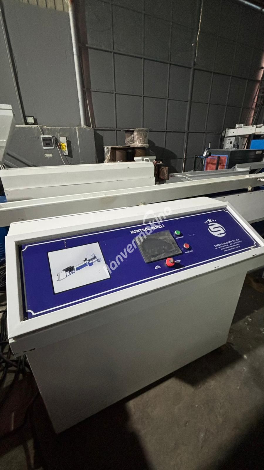 0.75 KORDON KABLO ÜRETİM HATTI ( AÇIKLAMAYI OKUYUNUZ)