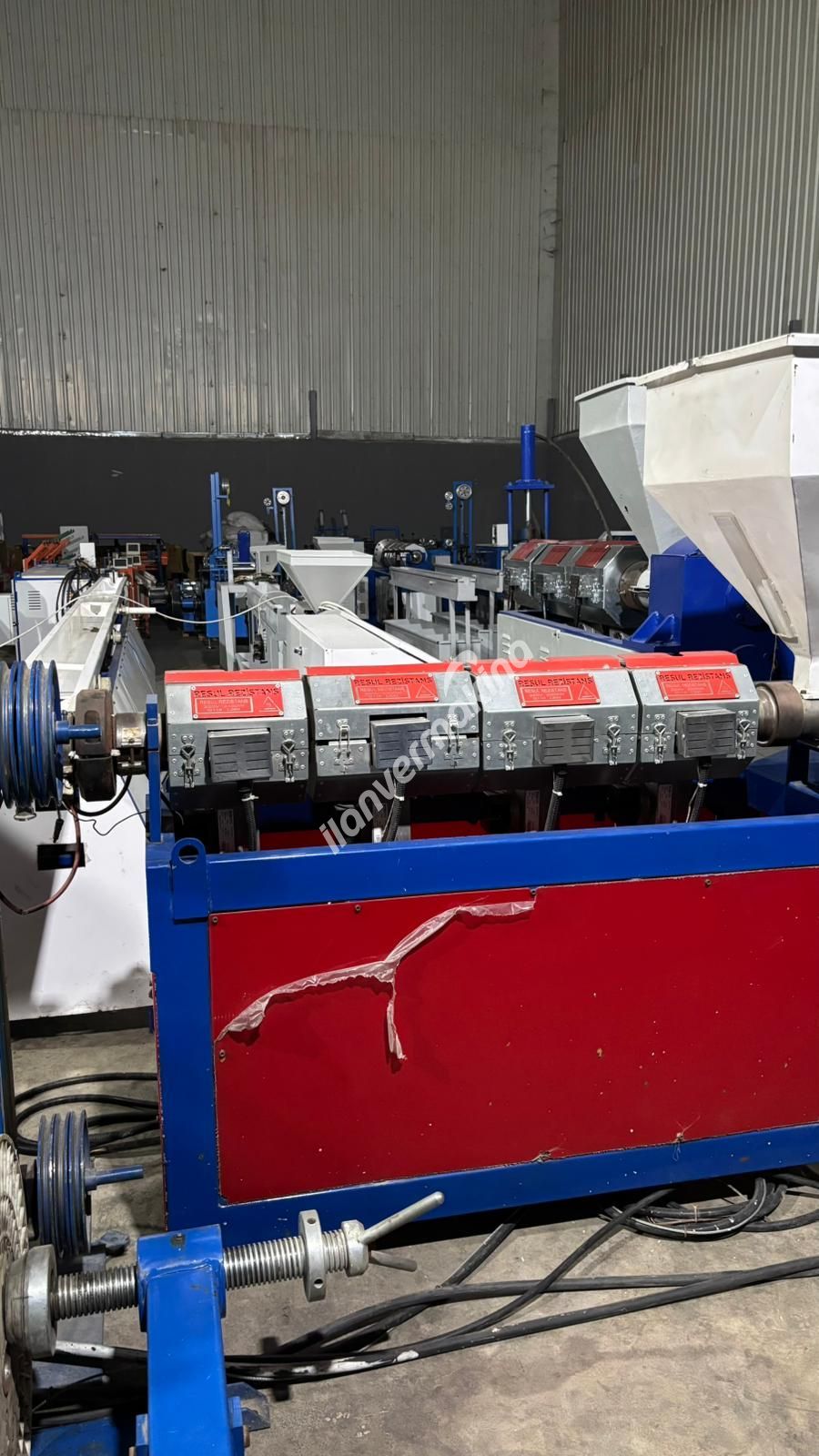 0.75 KORDON KABLO ÜRETİM HATTI ( AÇIKLAMAYI OKUYUNUZ)